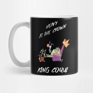 Puerto Rico King Coqui Frog Mug